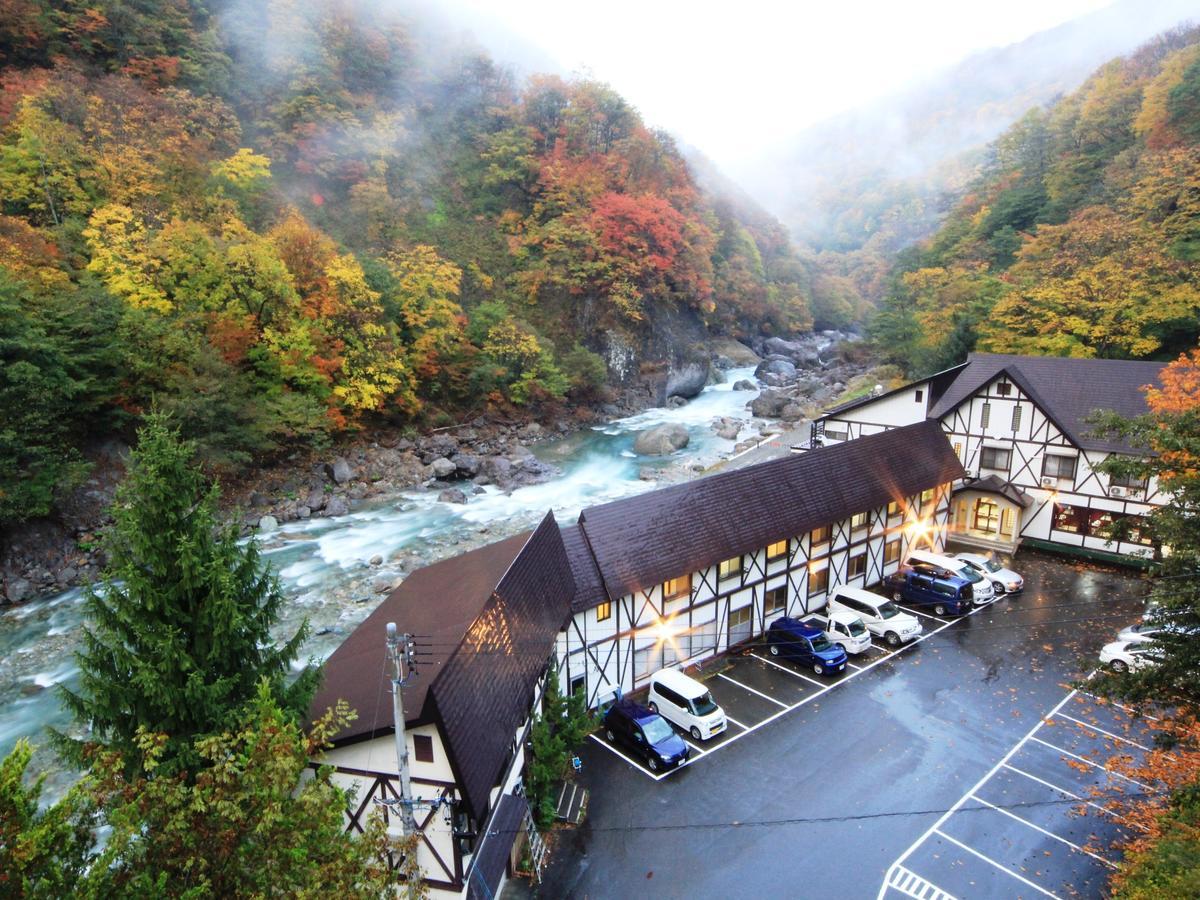 Kiriake Riverside House Hotel นากาโน่ ภายนอก รูปภาพ